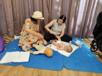 קורס הכשרת מדריכות עיסוי תינוקות במכללת ללדת